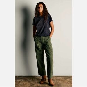 EUC imogene & willie olive blake military pants xs